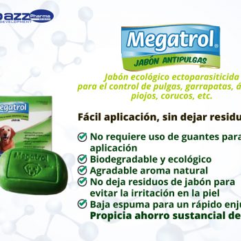 Megatrol Jabón Antipulgas Ecológico