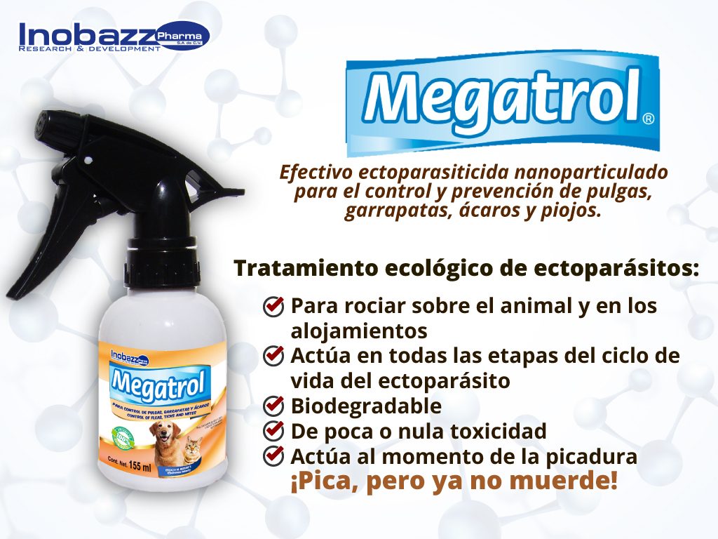 Megatrol Spray Antipulgas Ecológico