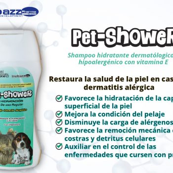 Pet-Shower Shampoo Dermatológico para mascotas