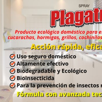 Plagatrol Matacucarachas Ecológico en Spray