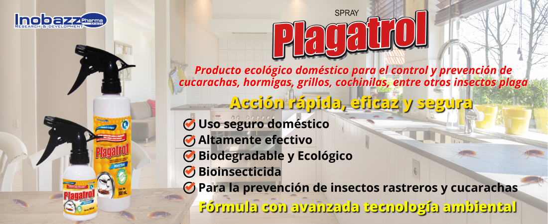 Plagatrol Matacucarachas Ecológico en Spray