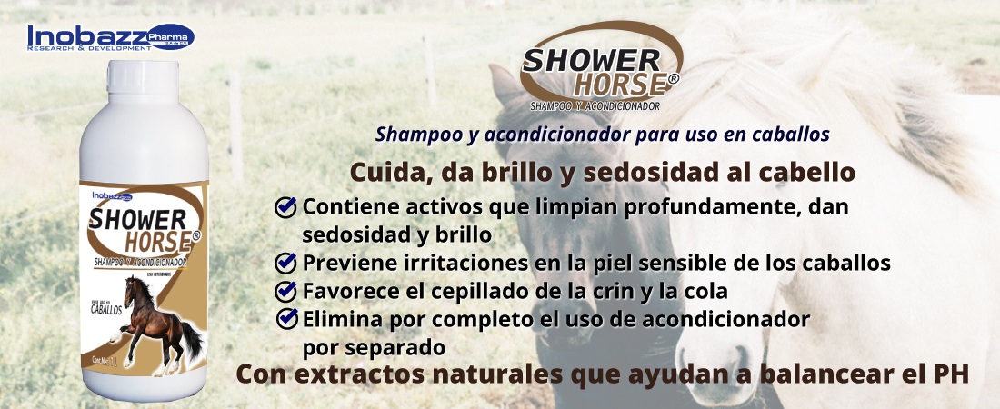 SHOWER HORSE SHAMPOO Y ACONDICIONADOR PARA CABALLO
