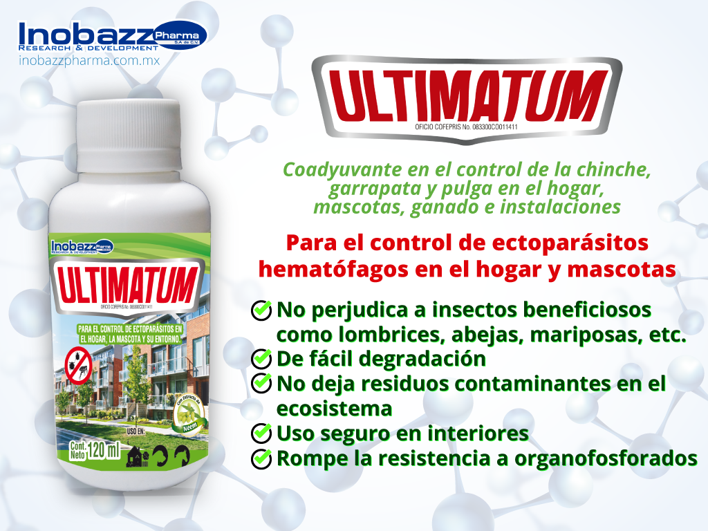 Ultimatum Elimina Chinches en el Hogar